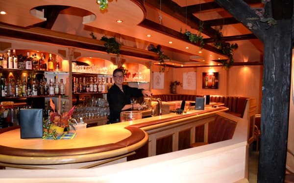 Barbereich im Brauhaus Wernigerode